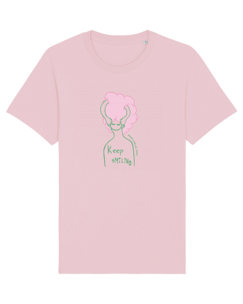 Keep smiling Cotton Pink