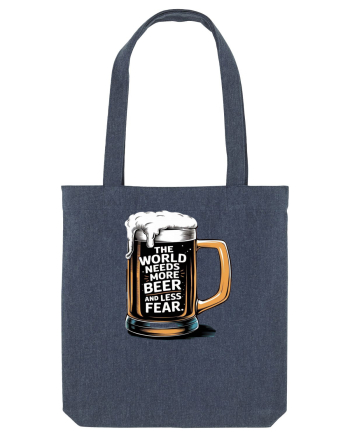 More Beer less Fear Midnight Blue