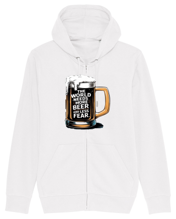More Beer less Fear White