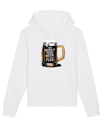 More Beer less Fear White