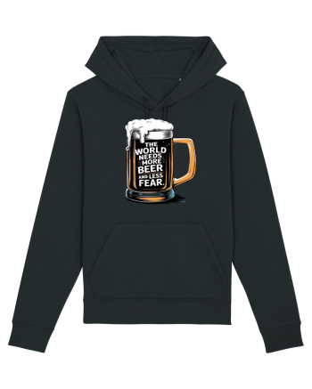 More Beer less Fear Black