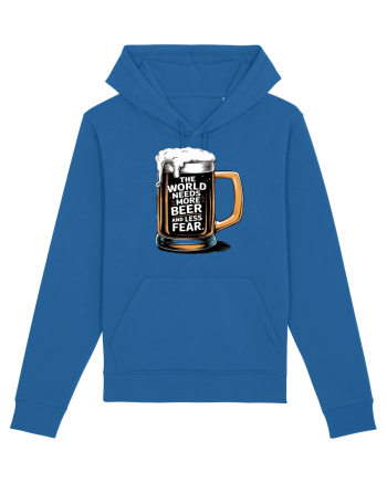 More Beer less Fear Royal Blue