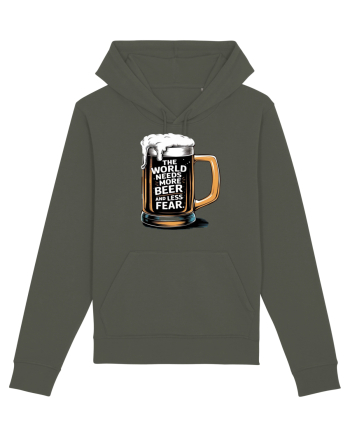 More Beer less Fear Khaki