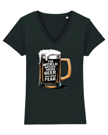 More Beer less Fear Black