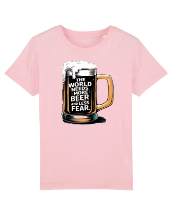 More Beer less Fear Cotton Pink