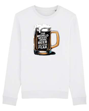 More Beer less Fear White