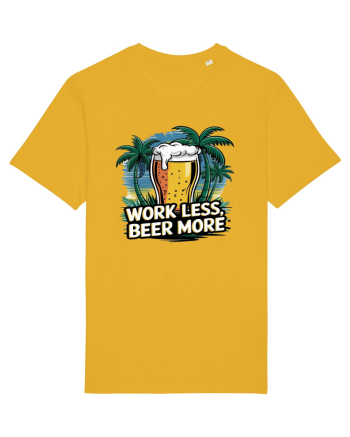 Less work Beer more Spectra Yellow