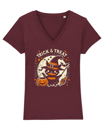Trick and treat Burgundy