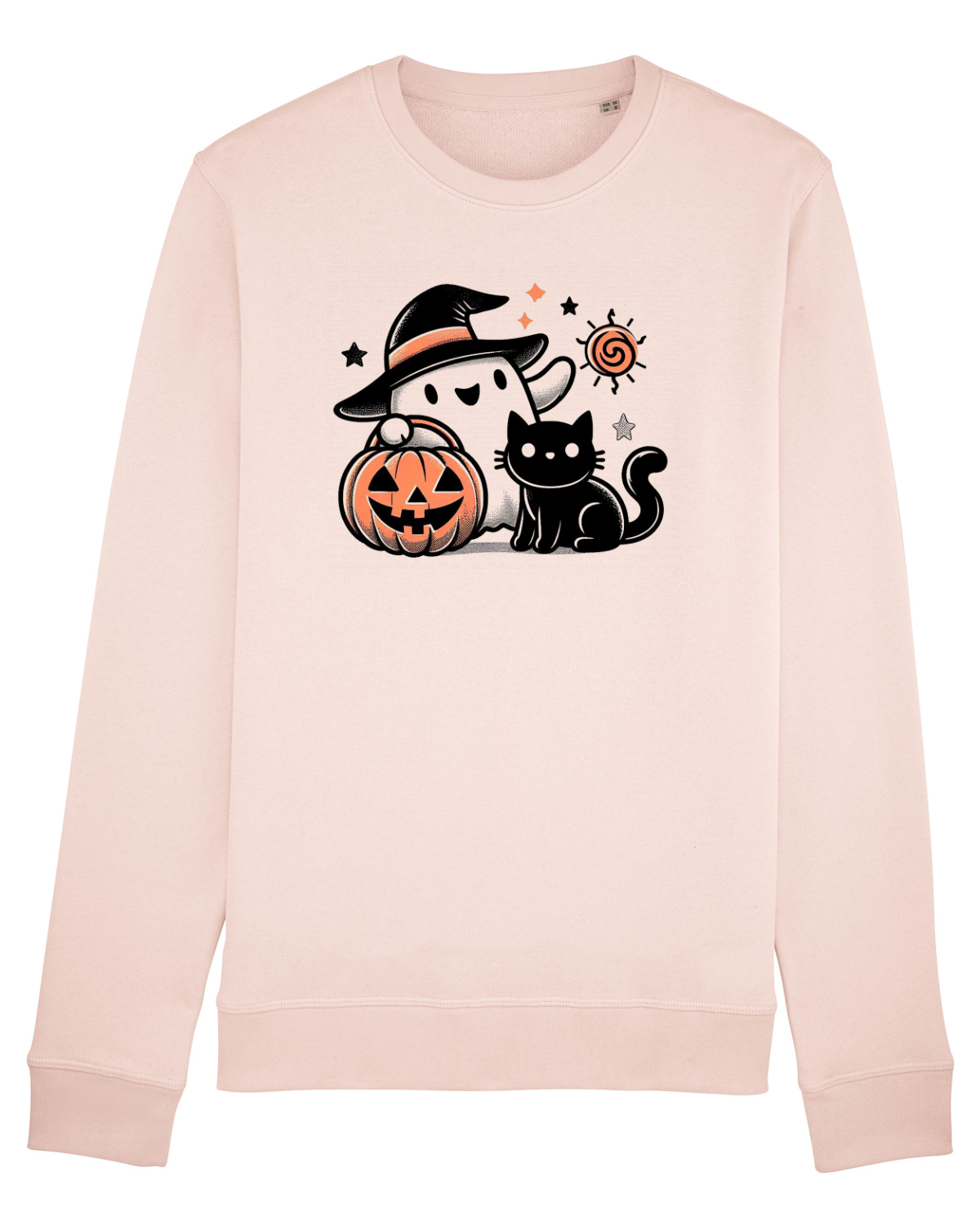 Bluză mânecă lungă Unisex Rise Candy Pink