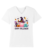 Boo crew Tricou mânecă scurtă guler V Bărbat Presenter