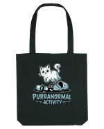 Purranormal Activity Cat Ghost Halloween Scary Sacoșă textilă