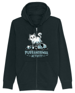 Purranormal Activity Cat Ghost Halloween Scary Hanorac cu fermoar Unisex Connector