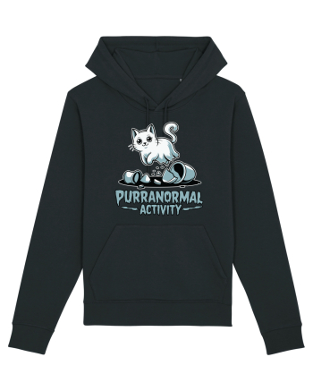 Purranormal Activity Cat Ghost Halloween Scary Black
