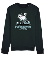 Purranormal Activity Cat Ghost Halloween Scary Bluză mânecă lungă Unisex Rise