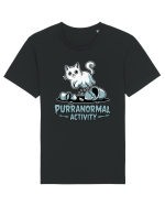Purranormal Activity Cat Ghost Halloween Scary Tricou mânecă scurtă Unisex Rocker