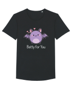 Batty For You Halloween Bat Tricou mânecă scurtă guler larg Bărbat Skater