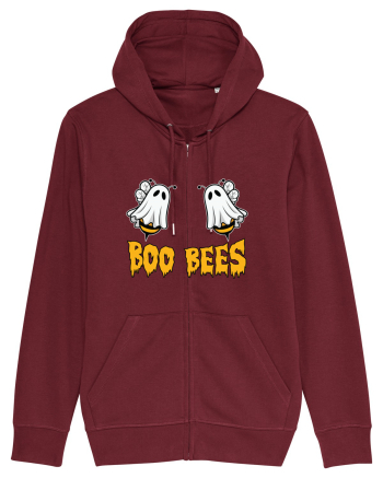 Boo Bees Halloween Bee Couple Burgundy