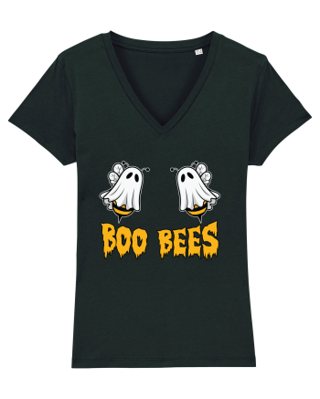 Boo Bees Halloween Bee Couple Black