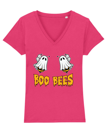 Boo Bees Halloween Bee Couple Raspberry