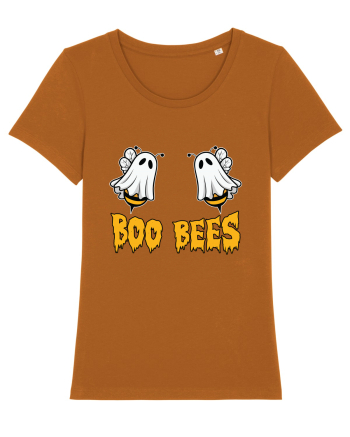 Boo Bees Halloween Bee Couple Roasted Orange