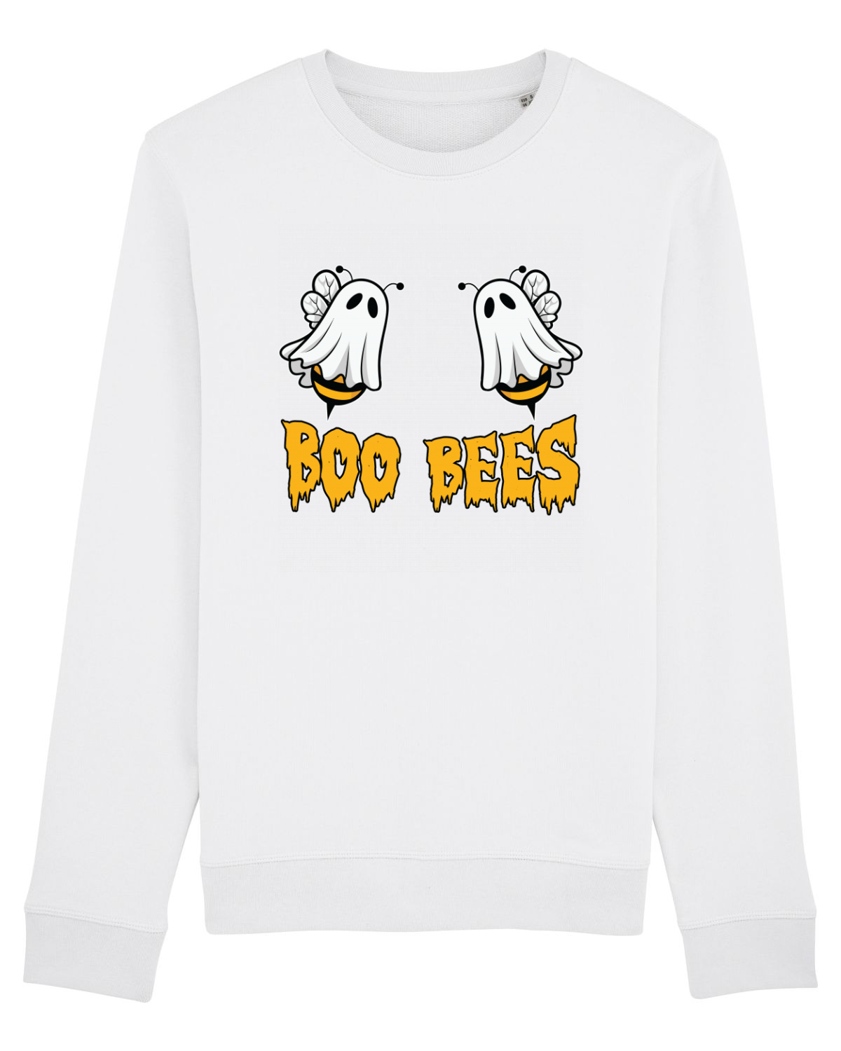 Bluză mânecă lungă Unisex Rise White