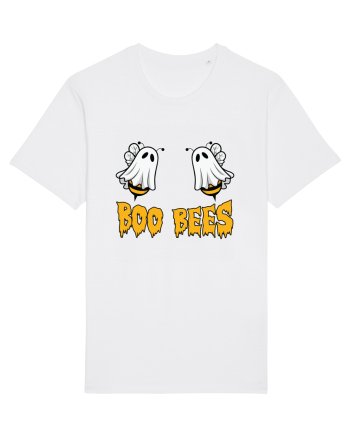 Boo Bees Halloween Bee Couple White