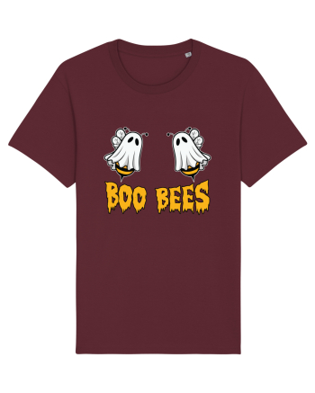 Boo Bees Halloween Bee Couple Burgundy