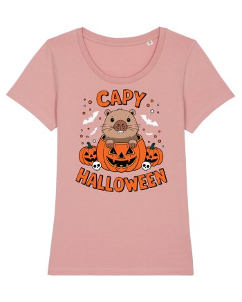 Capy Halloween Capybara Funny Canyon Pink