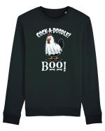 Cock A Doodle Boo | Funny Halloween Ghost Chicken Bluză mânecă lungă Unisex Rise