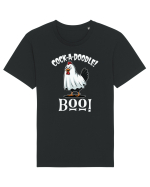 Cock A Doodle Boo | Funny Halloween Ghost Chicken Tricou mânecă scurtă Unisex Rocker