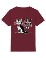 Count Catula Funny Halloween Cat Tricou mânecă scurtă  Copii Mini Creator
