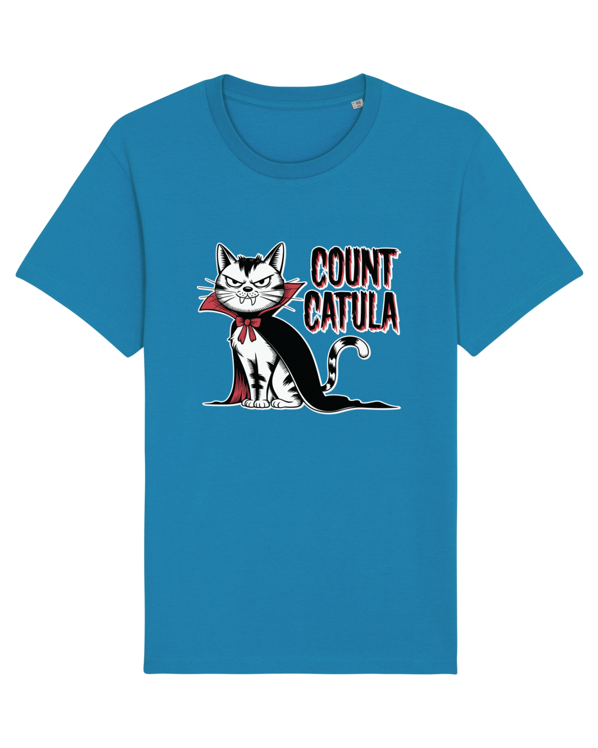 Tricou mânecă scurtă Unisex Rocker Azur