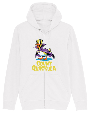 Count Quackula Funny Duck Halloween White