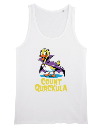 Count Quackula Funny Duck Halloween White