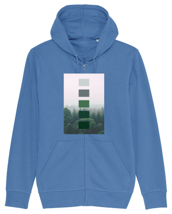 Green Forest Bright Blue