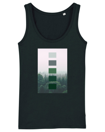 Green Forest Black