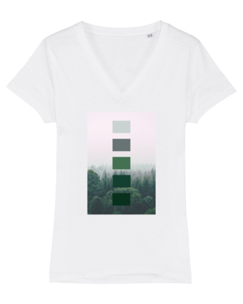 Green Forest White