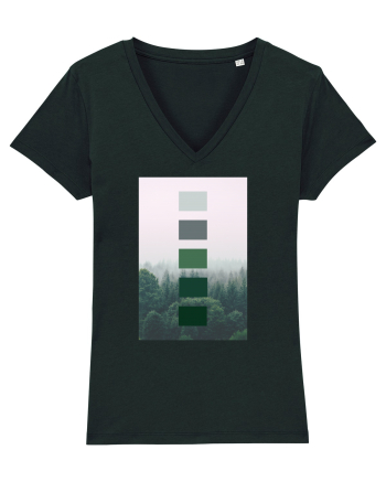 Green Forest Black