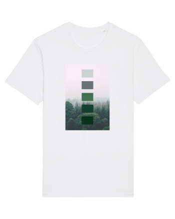 Green Forest White
