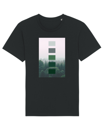 Green Forest Black