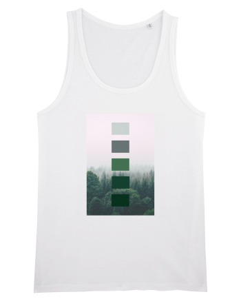 Green Forest White