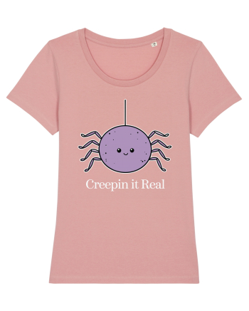 Creepin' It Real Funny Halloween Spider Canyon Pink