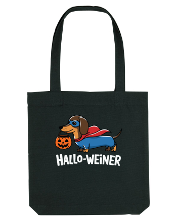 HalloWeiner Funny Halloween SuperDog Black