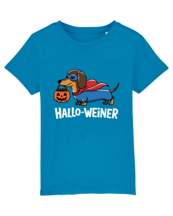 HalloWeiner Funny Halloween SuperDog Azur