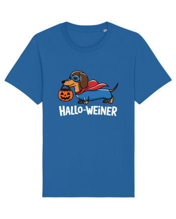 HalloWeiner Funny Halloween SuperDog Royal Blue