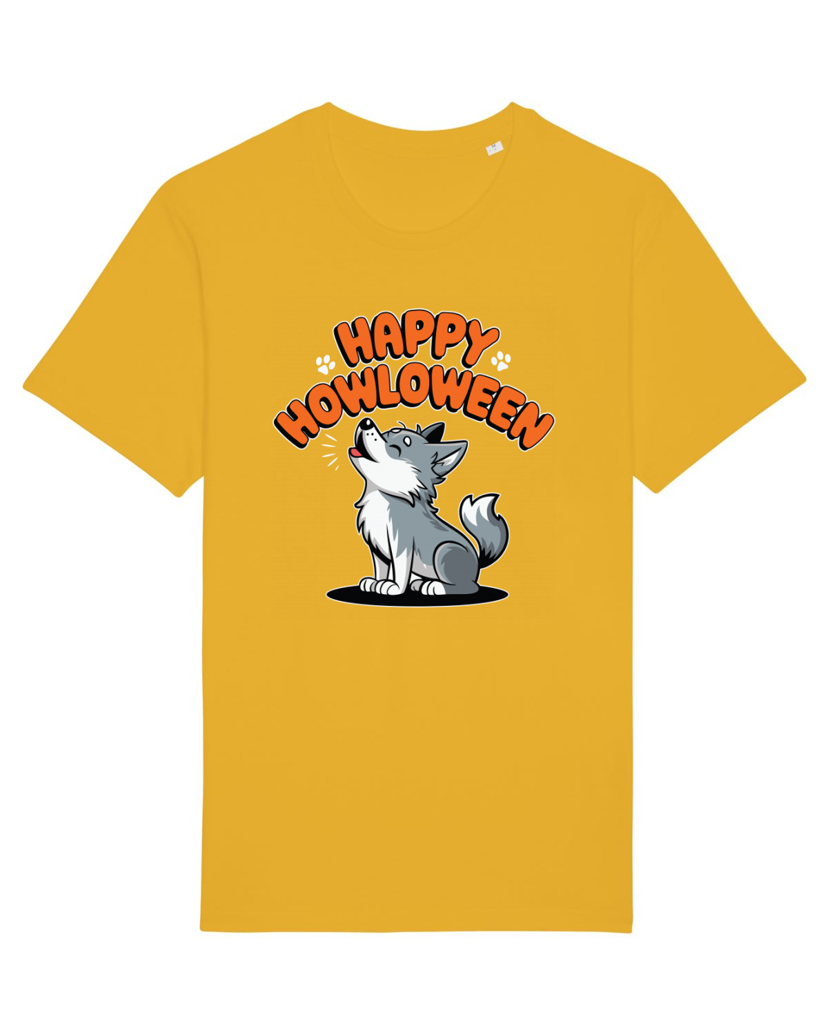 Tricou mânecă scurtă Unisex Rocker Spectra Yellow