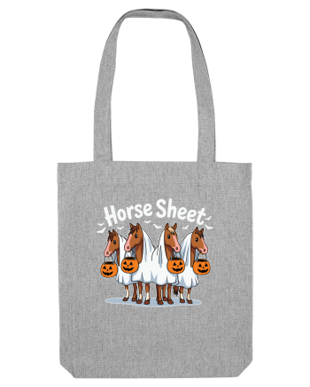 Horse Sheet Halloween Ghost Horse Heather Grey