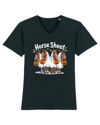 Horse Sheet Halloween Ghost Horse Black