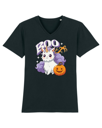 Boo Halloween Unicorn Simpatic Black