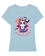 Pisicorn Unicorn Vampurr Tricou mânecă scurtă guler larg fitted Damă Expresser